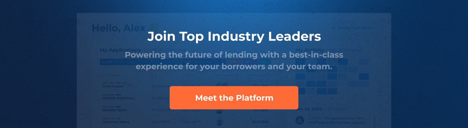 Powering the future of lending