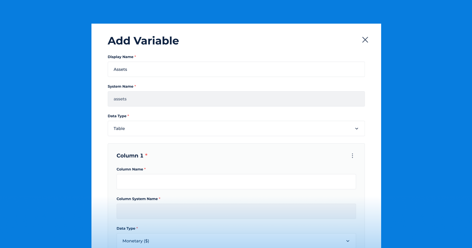 Introducing The Table Variable
