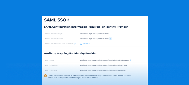 Streamlining Access with Single Sign-On (SSO): DigiFi's Latest Feature