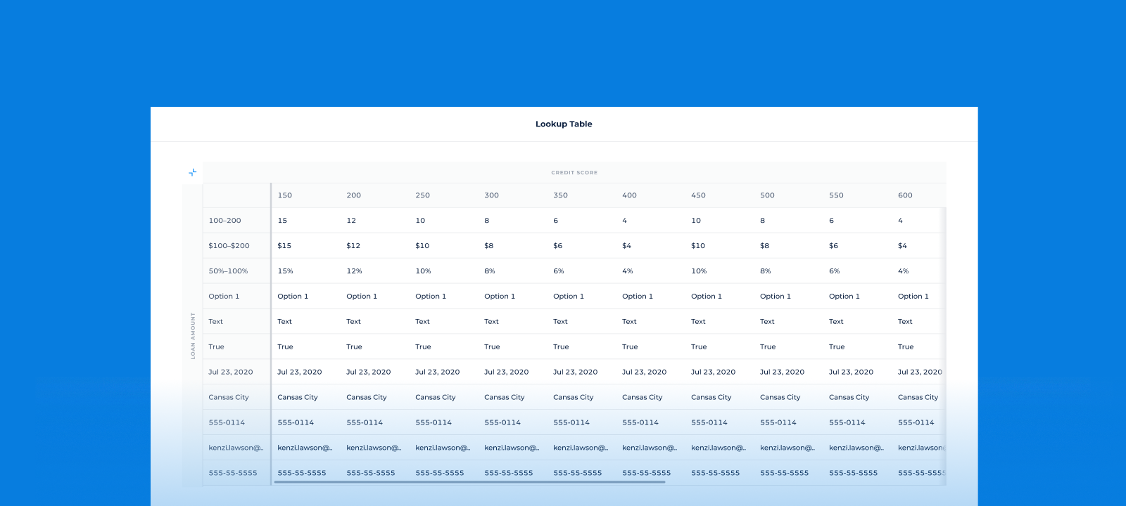 Introducing the "Lookup Table" Module: Simplifying Decision-Making