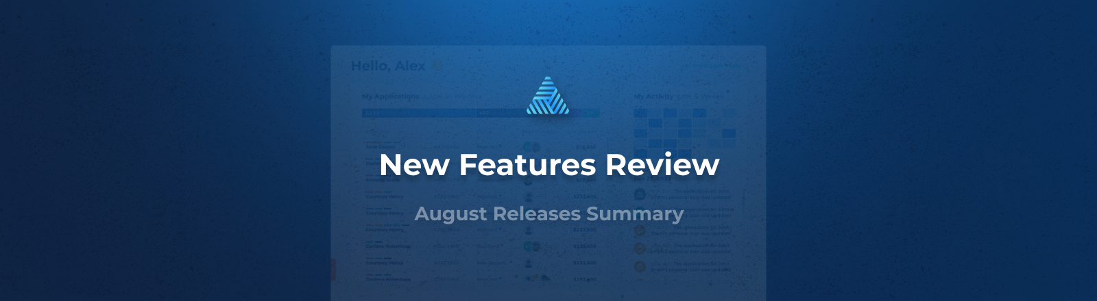 August 2023 - New Feature Review