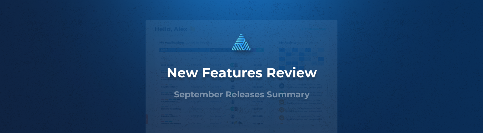 September 2023 - New Feature Review