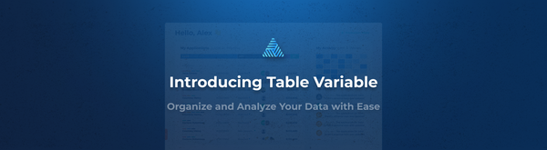 Introducing The Table Variable